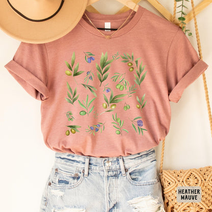 Olives Shirt Farmers Market Shirt Olive Lover Shirt Gardening Shirt Retro Olives Shirt