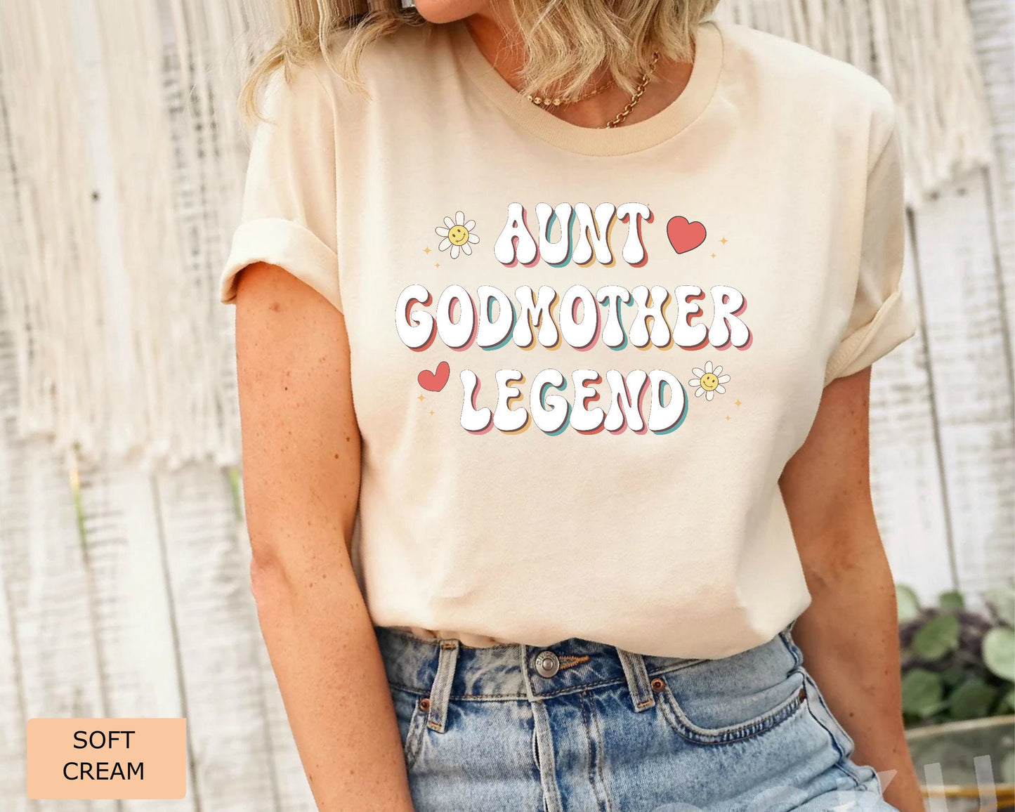 Funny Godparent Shirt Aunt Godmother Legend Shirt Grandma Shirt Funny Aunt Gift Godmother Proposal Shirt