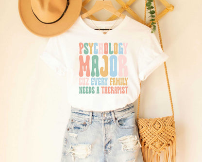 Psychology Major Shirt, Psychology Student Gift, Psych Major Tee, Funny Psychology Shirt