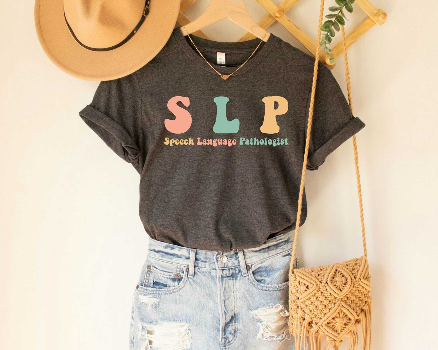 Speech Language Pathologist Shirt Christmas Gift for SLP Speech Therapy Shirt Sign Language T-shirt