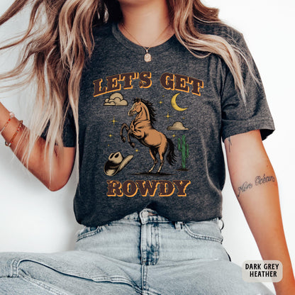 Western Bridal Party Shirt My Last Rodeo Shirt Lets Get Rowdy Shirt Country Bachelorette Shirt Cowgirl Bach Party Shirt