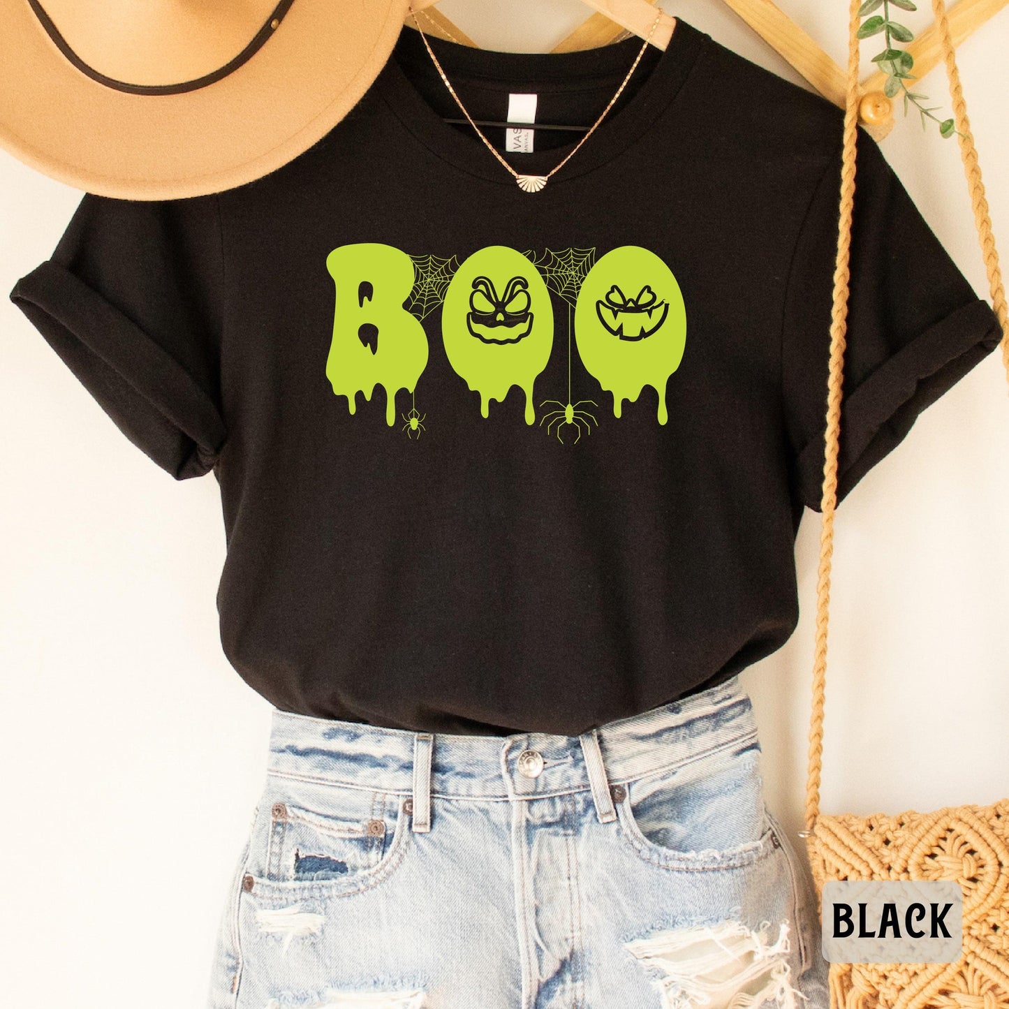 Halloween Boo Shirt Pumpkin Shirt Trick or Treat Shirt Ghost Shirt Halloween Lover Gift