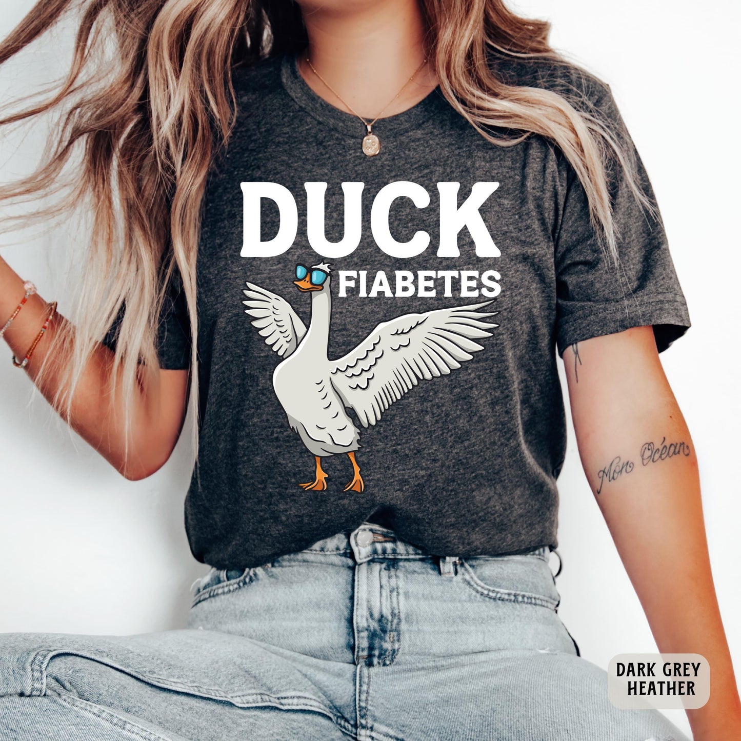 Funny Diabetes Shirt Duck Fiabetes Shirt Diabetes Awareness Shirt Diabetes Support Shirt Sarcastic Diabet Shirt