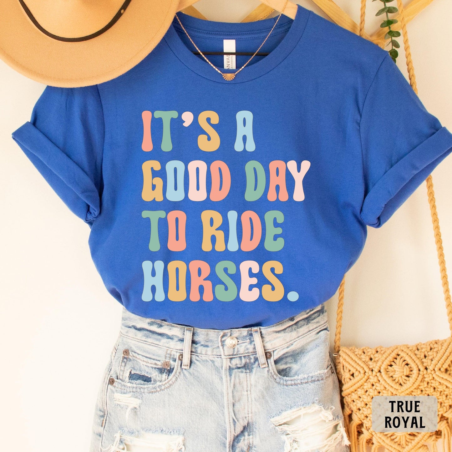 Country Shirt It’s A Good Day To Ride Horses Shirt Animal Lover Shirt Cowgirl Shirt Farm Animal Shirt