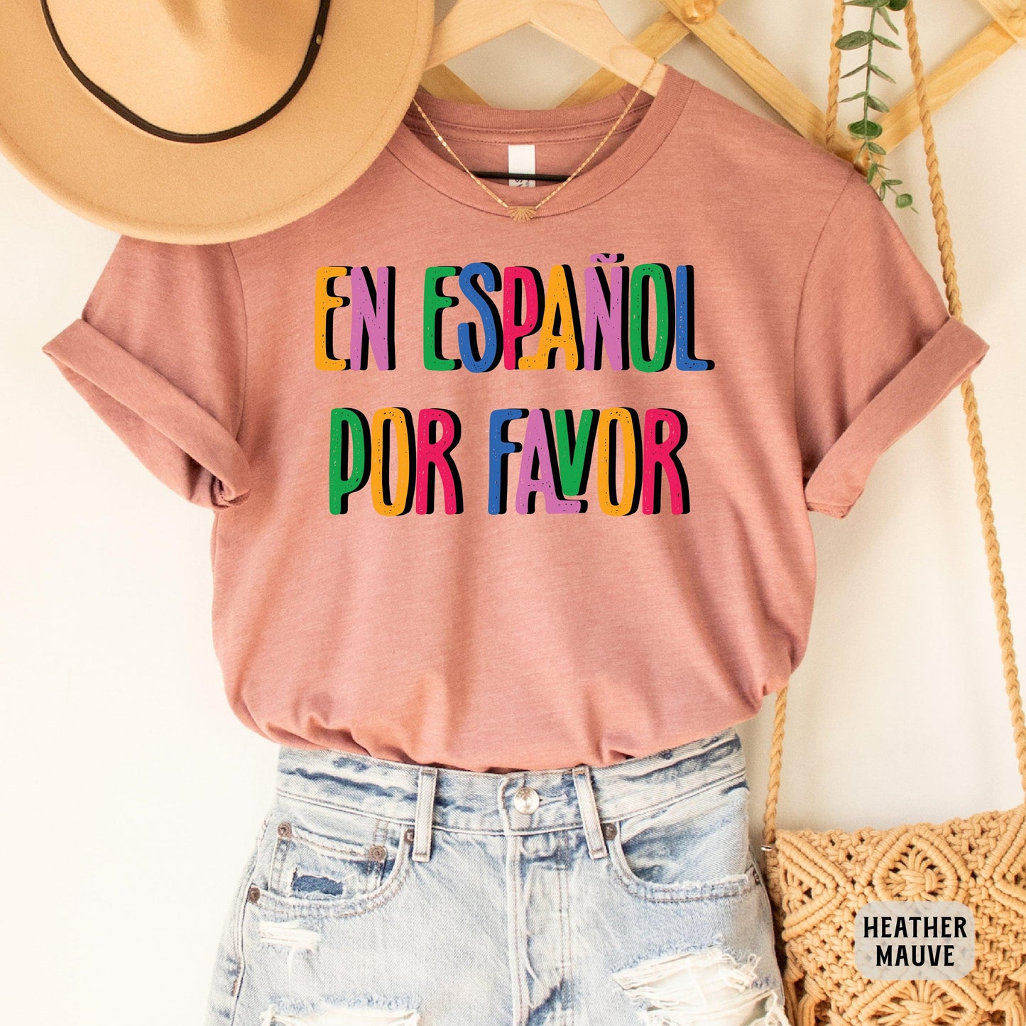 Spanish Teacher Shirt En Español Por Favor Shirt Maestra Bilingual Shirt Maestra Appreciation Latina Gift