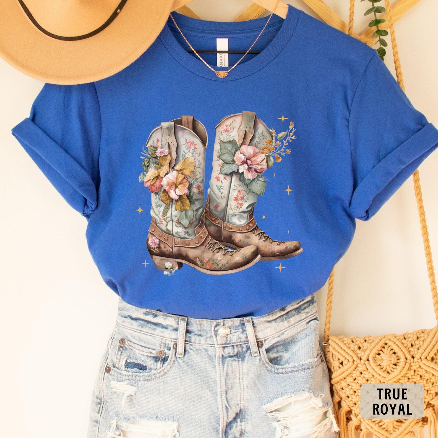 Cowgirl Boots Shirt Country Shirt Western Boots Shirt Country Concert Shirt Rodeo Shirt