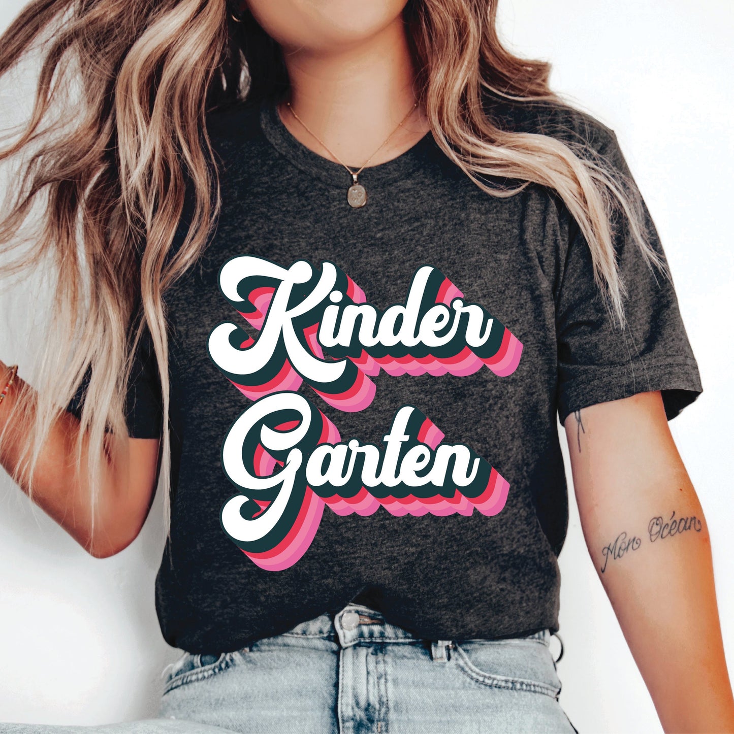 Kindergarten Teacher Shirt Kinder Squad Shirt Kinder Crew Shirt School Kids Shirt Kindy Teacher T-Shirt