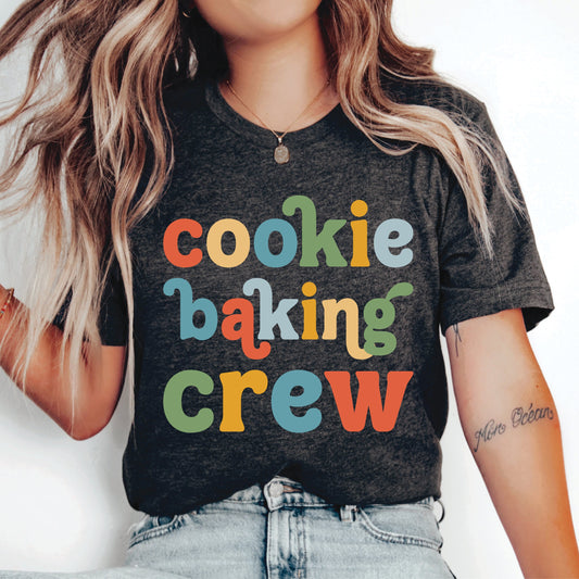 Holiday Baking Shirt Cookie Baking Crew Shirt Matching Christmas Shirts Family Baking Shirt