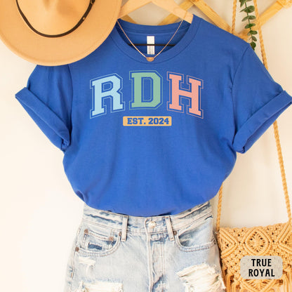 Custom RDH Year Shirt RDH Graduation Gift Dental Hygiene Shirt Dental Student Shirt