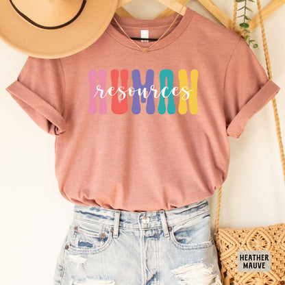 Human Resources Shirt Women HR Shirt Human Resource Manager Shirt HR Squad Shirt