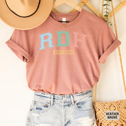 Custom RDH Year Shirt RDH Graduation Gift Dental Hygiene Shirt Dental Student Shirt