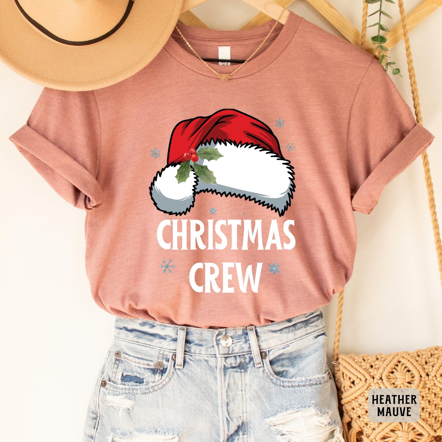 Christmas Crew Shirt Family Christmas Shirt Xmas Matching Shirt Holiday Shirt Merry Christmas Shirt