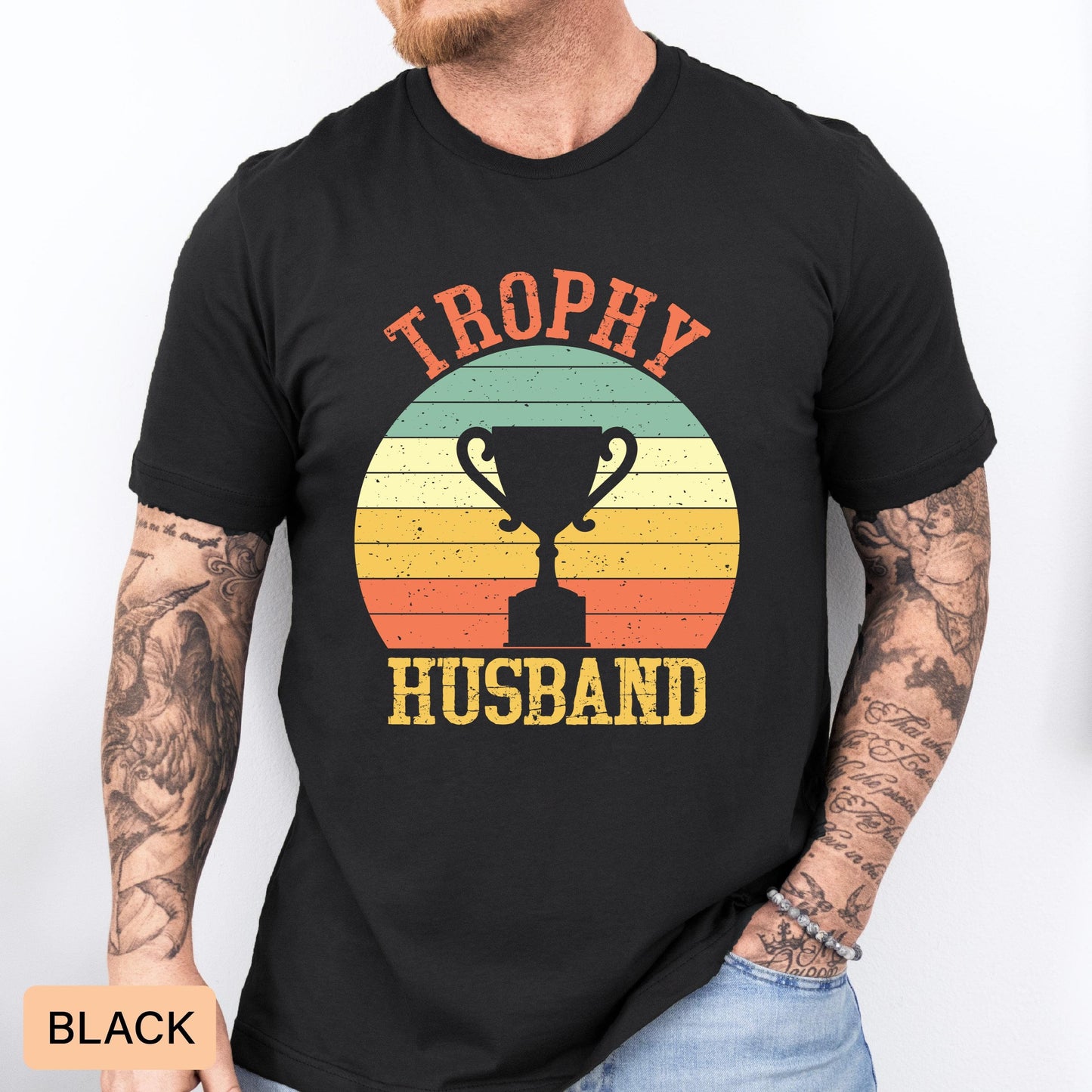 Trophy Husband Shirt Anniversary Present for Him Gift From Wife to Husband Shirt