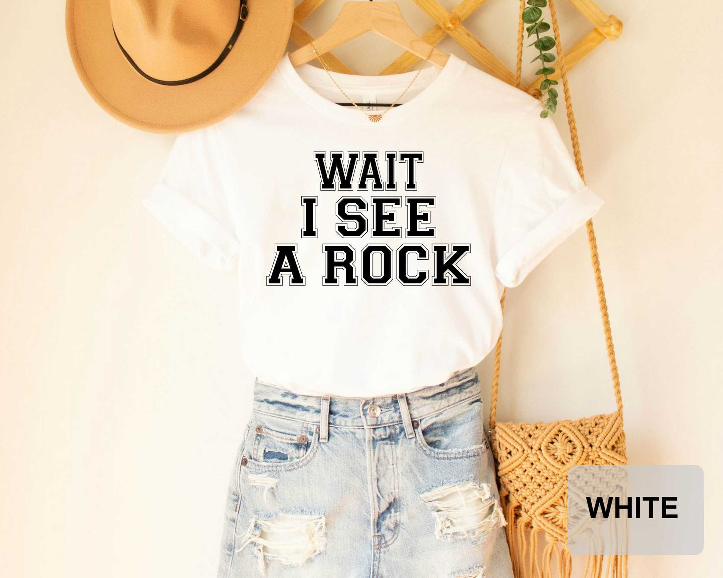 Wait I See A Rock Shirt Geologist Shirt Geology Professor Geology Student Geology Lover Shirt