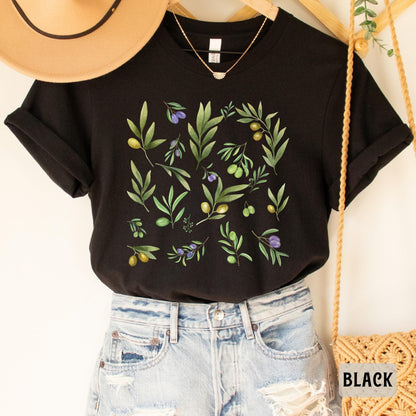 Olives Shirt Farmers Market Shirt Olive Lover Shirt Gardening Shirt Retro Olives Shirt