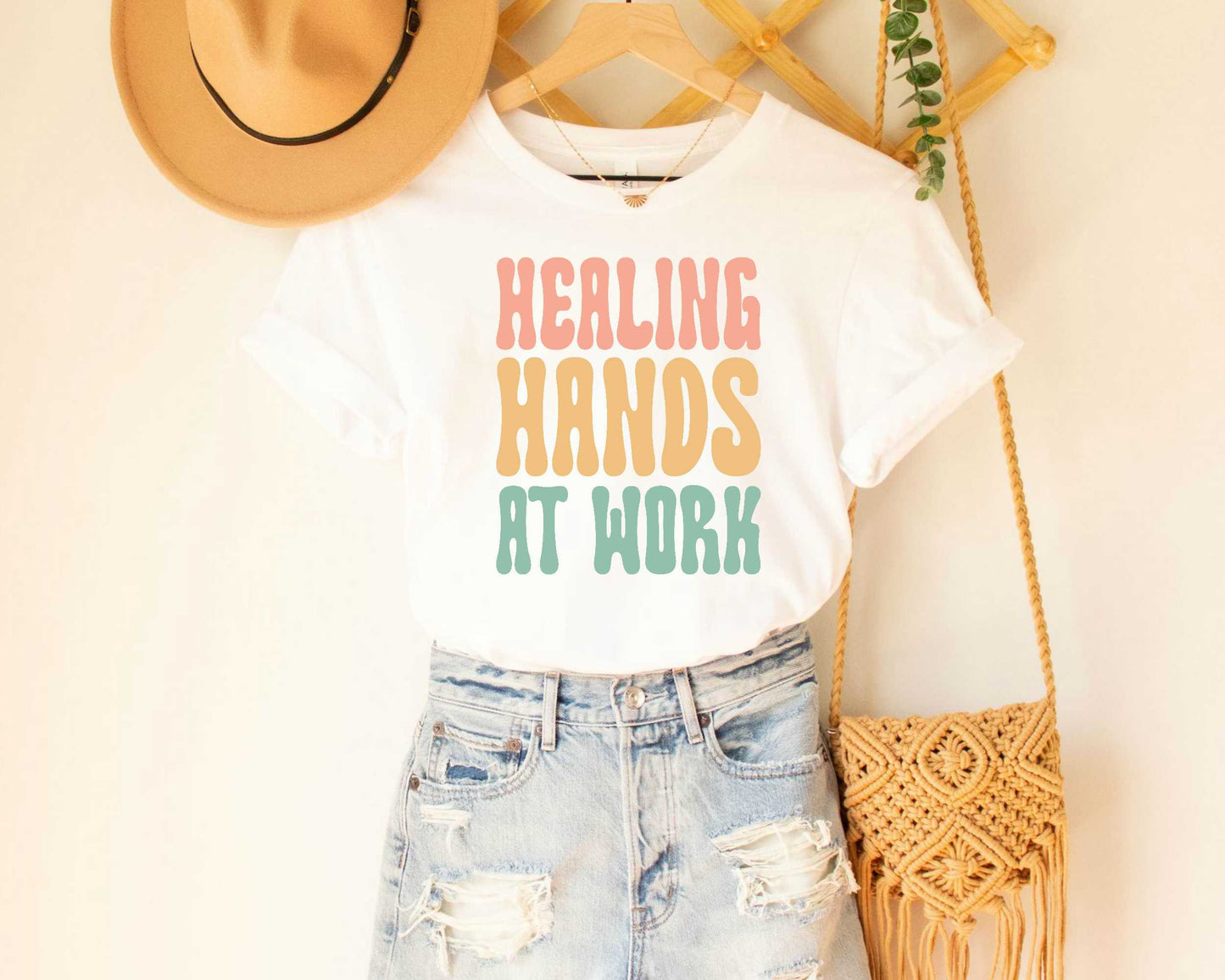 Reiki Energy Shirt Healing Hands At Work Shirt Celestial Shirt Reiki Healing Shirt