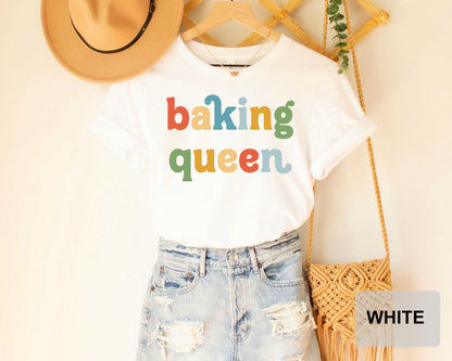 Bakery Shirt Baking Queen Shirt Funny Chef Gift Baking Mom Shirt Women's Baking Shirt