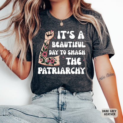 Smash The Patriarchy Shirt Equal Rights Shirt Girl Power Shirt Feminist Shirt Human Rights Shirt