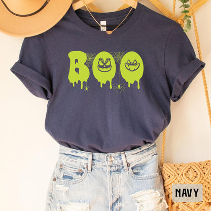 Halloween Boo Shirt Pumpkin Shirt Trick or Treat Shirt Ghost Shirt Halloween Lover Gift