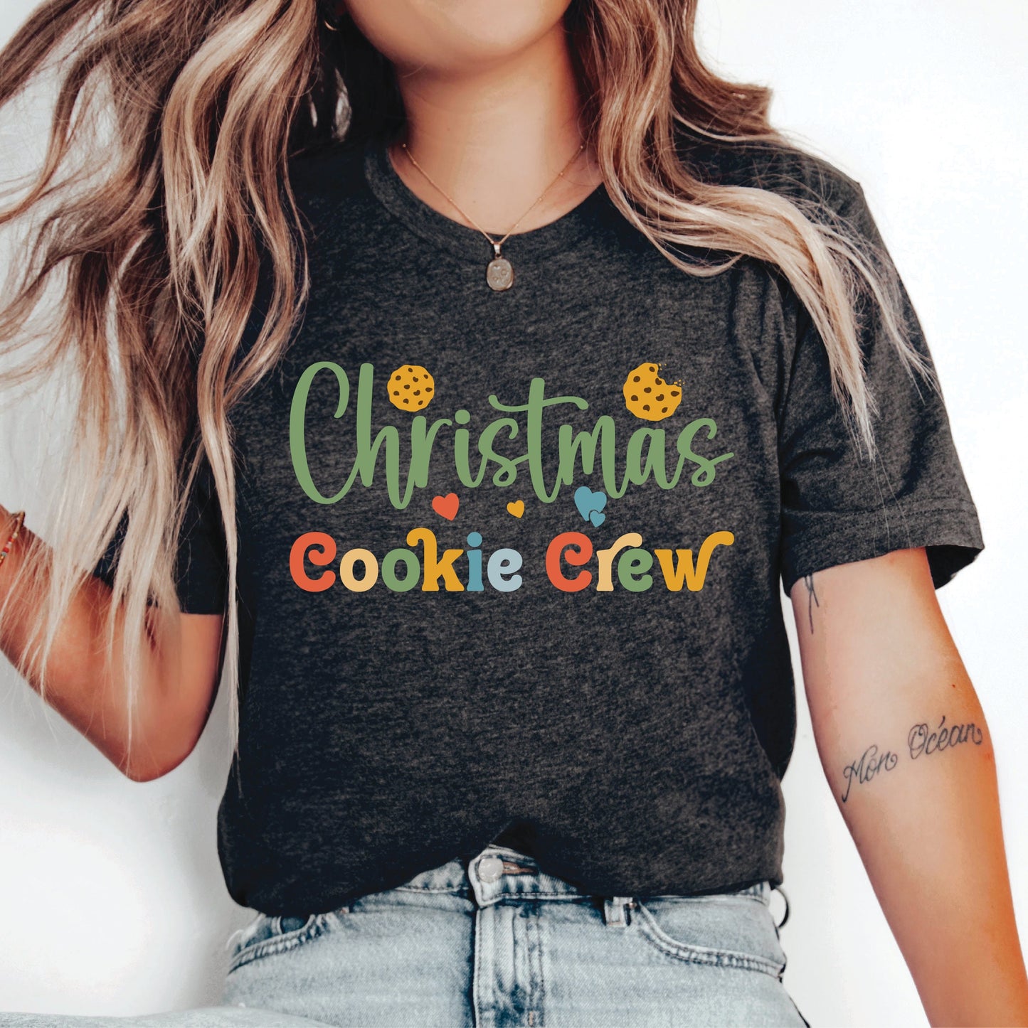 Christmas Cookie Crew Shirt Matching Family Baking Shirt Cookie Lover Gift Holiday Baking Shirt Funny Cookie Shirt