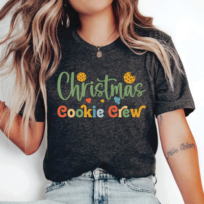 Christmas Cookie Crew Shirt Matching Family Baking Shirt Cookie Lover Gift Holiday Baking Shirt Funny Cookie Shirt