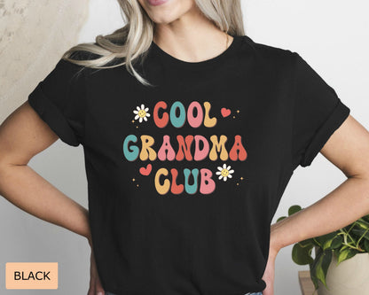 Cool Grandma Club Shirt Gift For New Grandmother Best Grandma Shirt Grandmother Shirt
