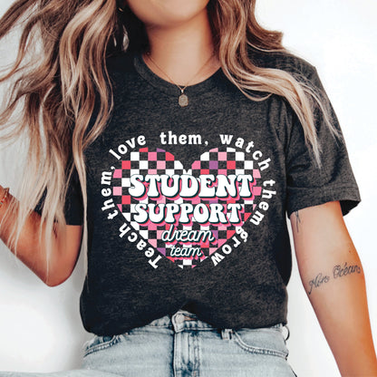 Support Squad Shirt Student Support Dream Team Shirt Inclusive Education Shirt Supporting Teachers Shirt School Support Staff Shirt