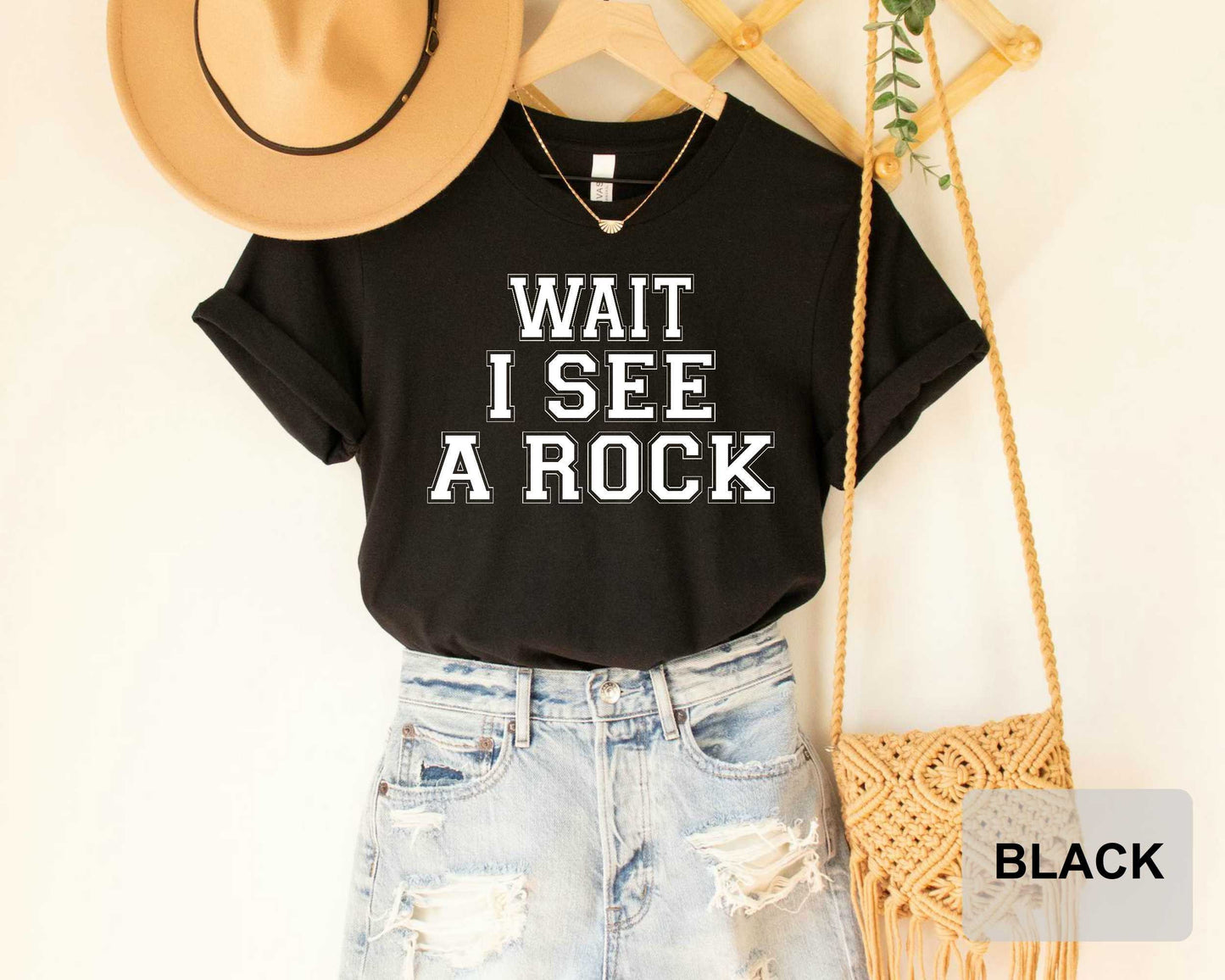 Wait I See A Rock Shirt Geologist Shirt Geology Professor Geology Student Geology Lover Shirt