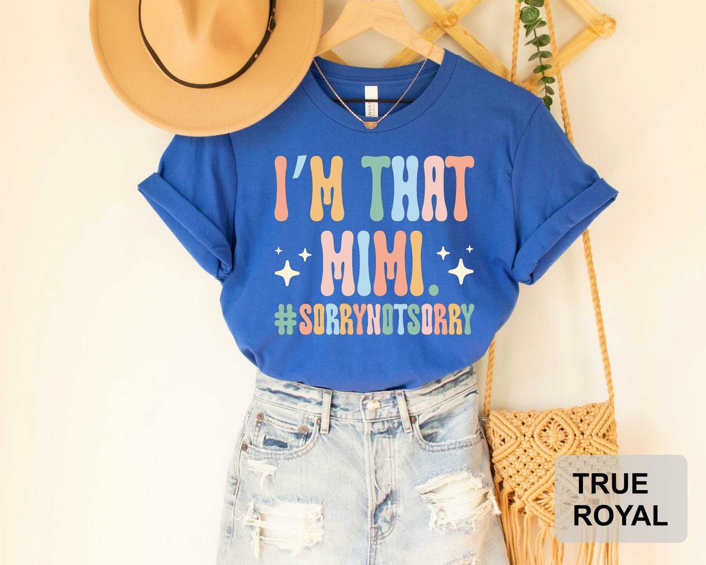 I'm That Mimi Shirt Cool Grandma Shirt Sorry Not Sorry Funny Mimi Shirt Mother's Day Mimi Birthday Shirt