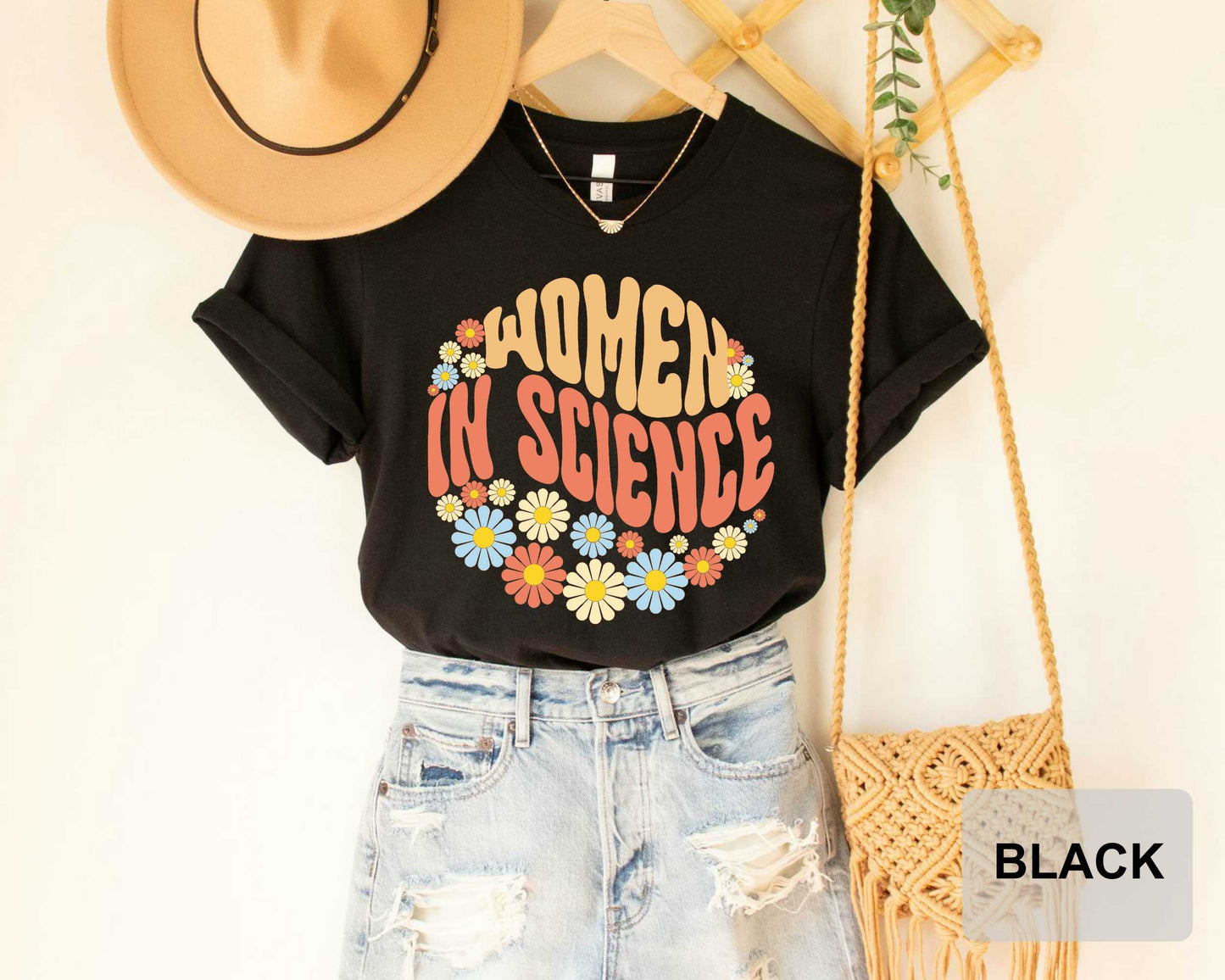 Women In Science Shirt Scientist Gift Science Teacher Shirt Women Power Shirt Science Lover Shirt