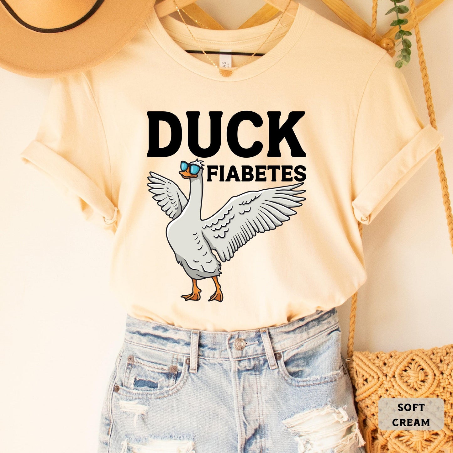 Funny Diabetes Shirt Duck Fiabetes Shirt Diabetes Awareness Shirt Diabetes Support Shirt Sarcastic Diabet Shirt