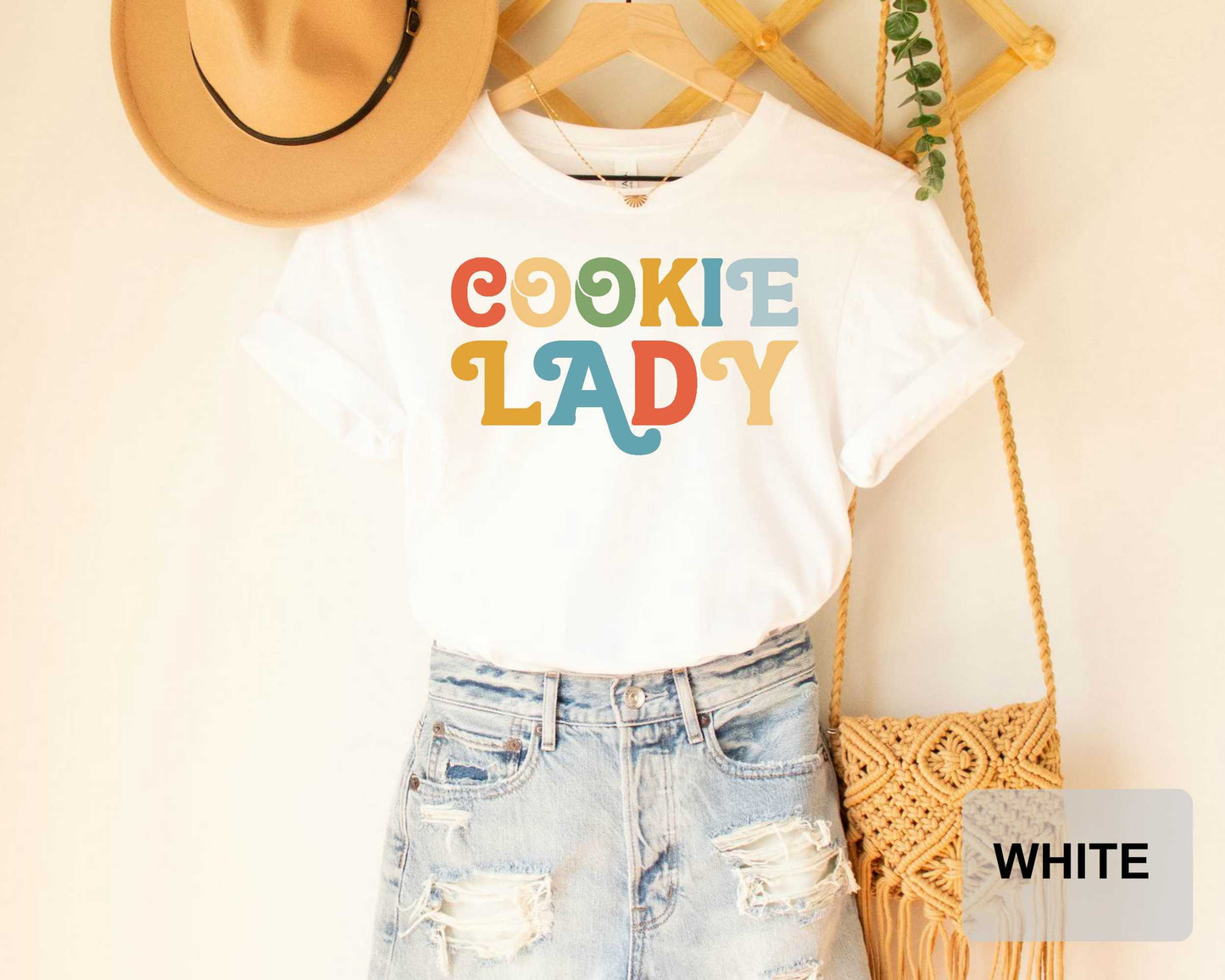 Cookie Lady Shirt Women Cookie Lover Shirt Baking Shirt Cookie Dealer Shirt Bakery Shirt