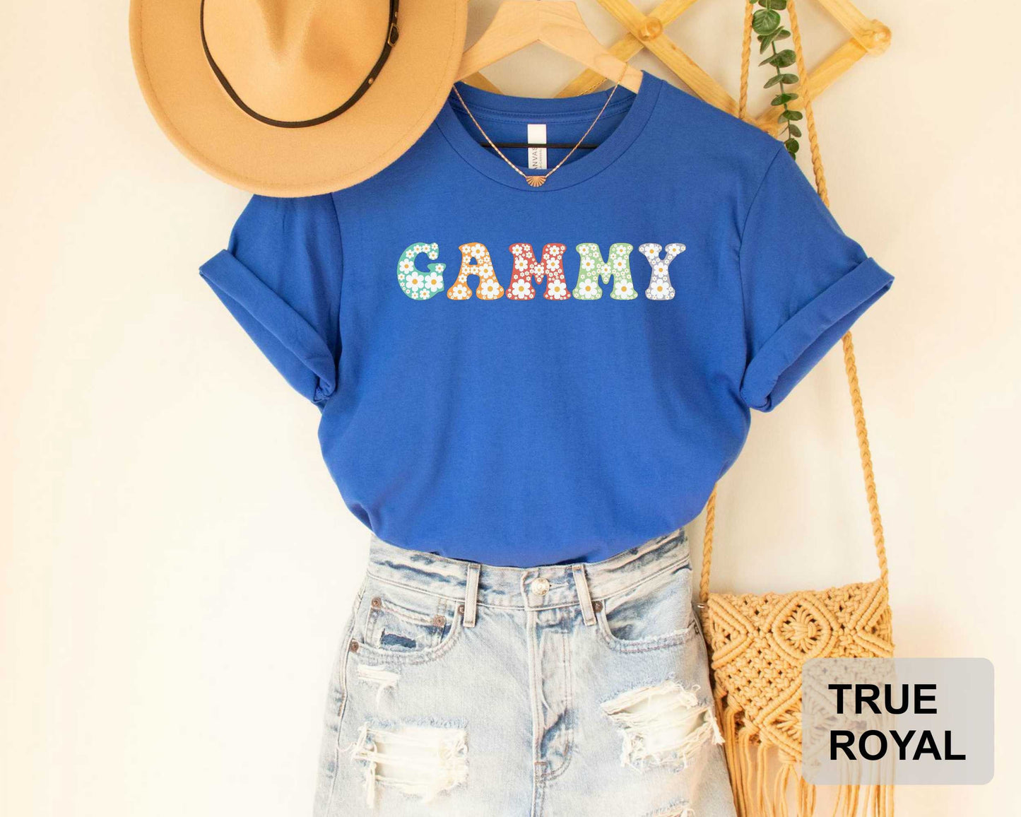 Floral Gammy Shirt Gift from Grandkids Mom Life Shirt Gammy Life Shirt Grandma Gift