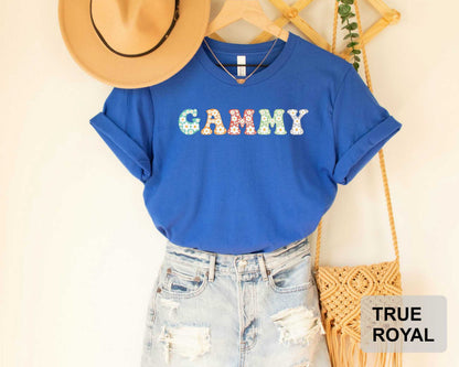 Floral Gammy Shirt Gift from Grandkids Mom Life Shirt Gammy Life Shirt Grandma Gift