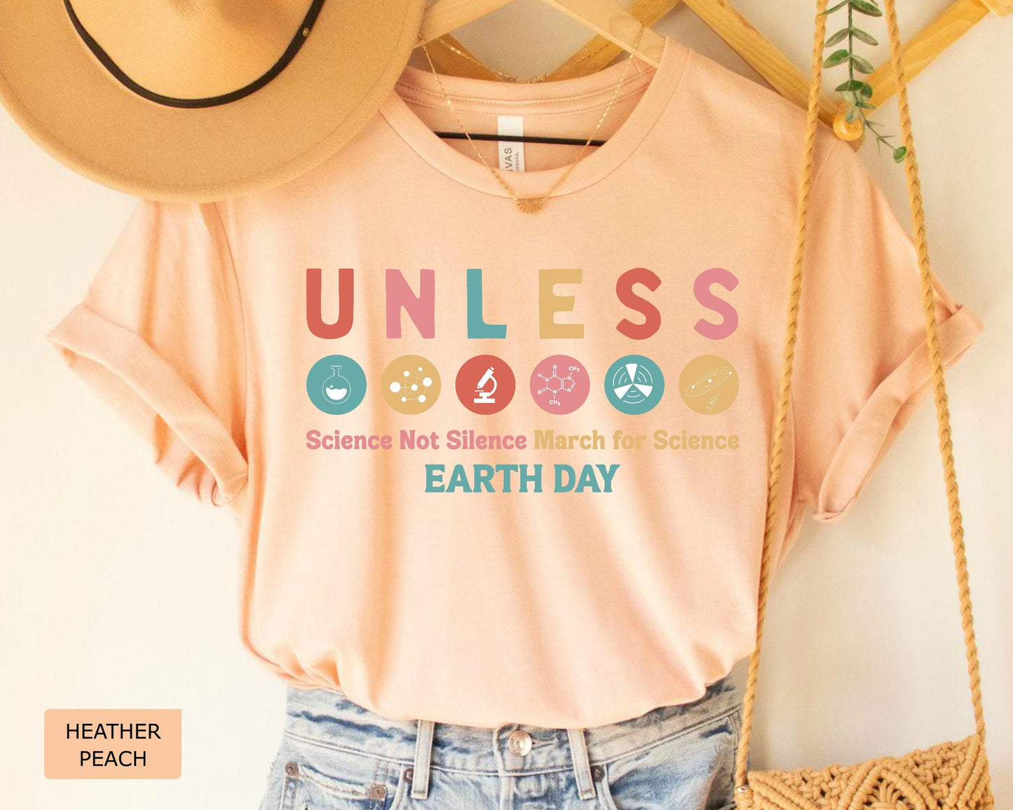 Unless Earth Day Shirt Science Not Silence Shirt March for Science Shirt Save The Earth Shirt