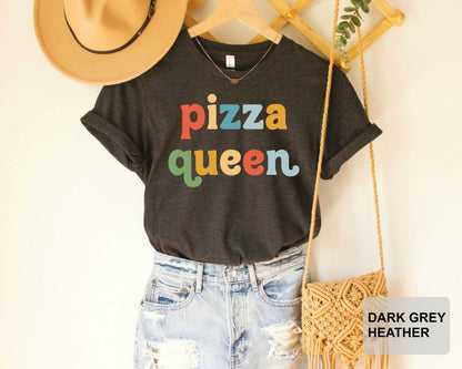 Pizza Queen Shirt Funny Food Shirt Pizza Lover Shirt Pizza Maker Shirt