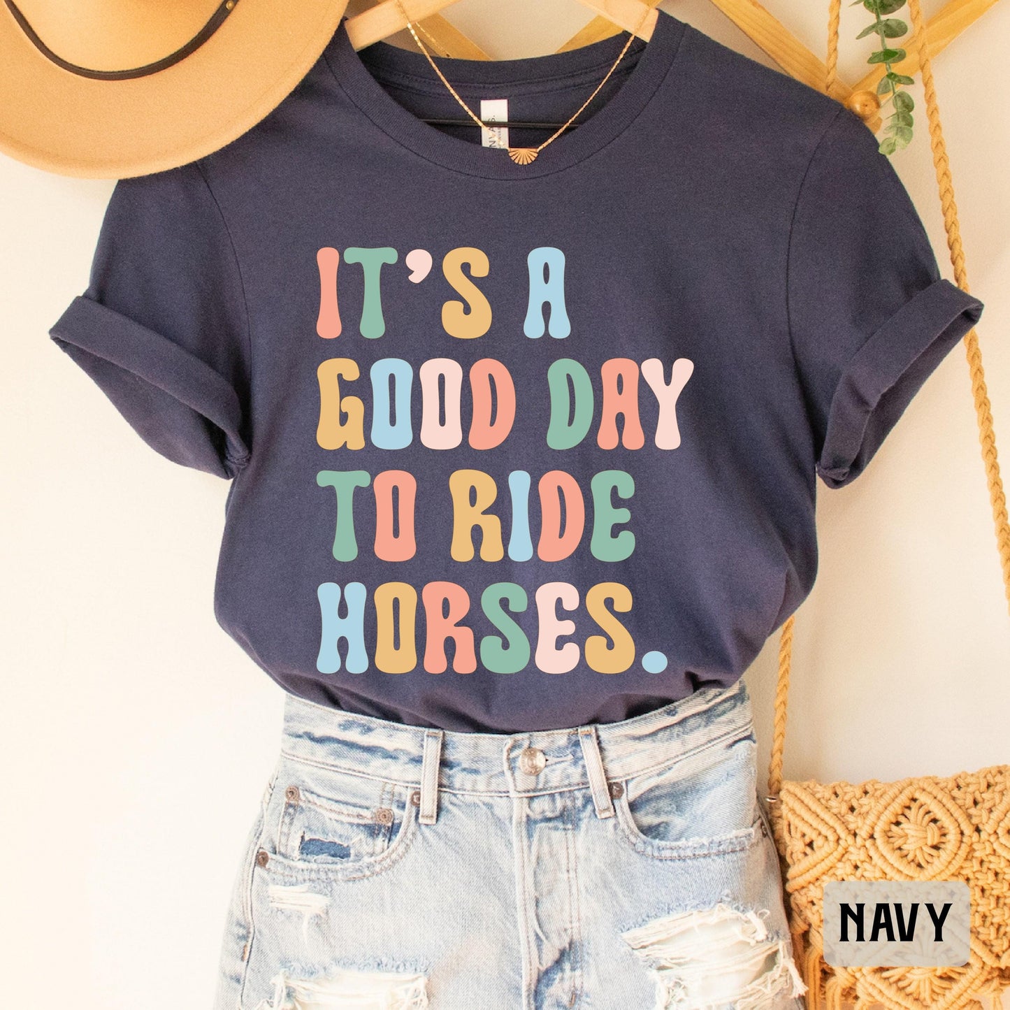 Country Shirt It’s A Good Day To Ride Horses Shirt Animal Lover Shirt Cowgirl Shirt Farm Animal Shirt