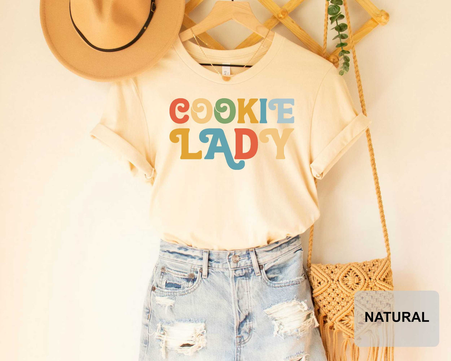 Cookie Lady Shirt Women Cookie Lover Shirt Baking Shirt Cookie Dealer Shirt Bakery Shirt