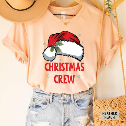 Christmas Crew Shirt Family Christmas Shirt Xmas Matching Shirt Holiday Shirt Merry Christmas Shirt