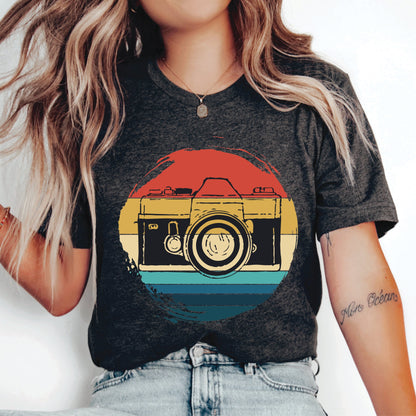 Vintage Camera Shirt Retro Camera Lover Shirt Old School Camera Shirt Photographer Gift Antique Camera Shirt