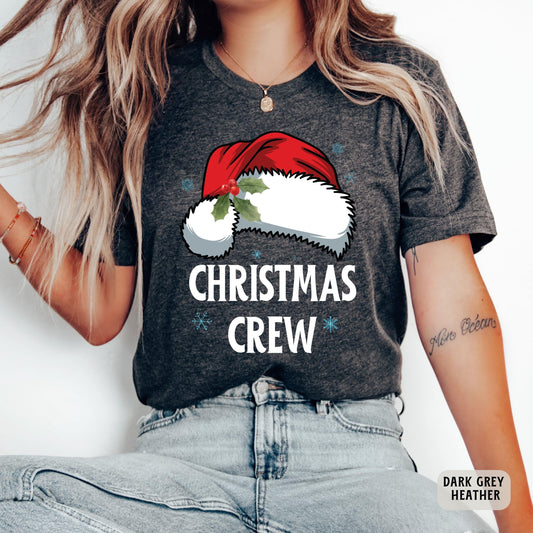 Christmas Crew Shirt Family Christmas Shirt Xmas Matching Shirt Holiday Shirt Merry Christmas Shirt