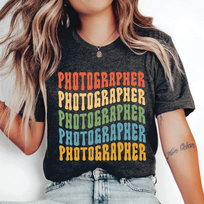 Photographer Shirt Photograph Lover Shirt Camera Editing Shirt Gift for Photographer