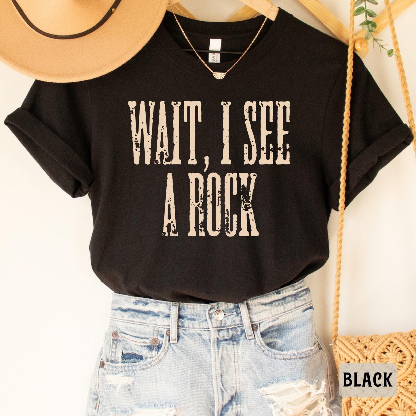 Geologist Shirt Wait I See A Rock Shirt Geology Student Gift Rockhound Shirt Geology Teacher Shirt