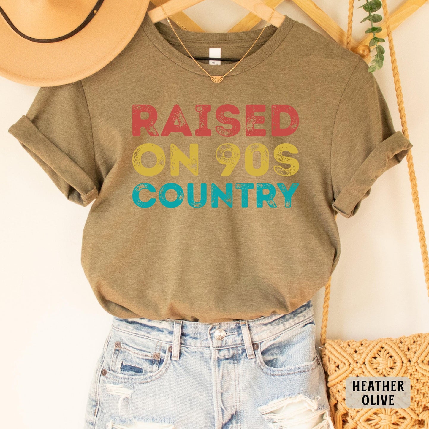 Raised On 90s Country Shirt Country Music Lover Shirt Southern Farm Shirt Country Concert Shirt Farm Fall Shirt