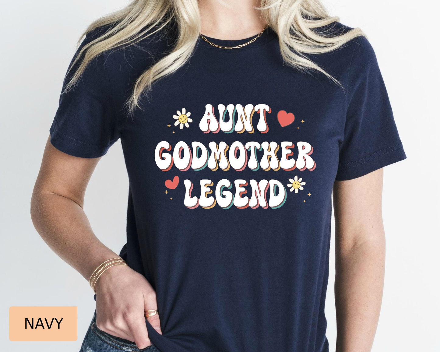 Funny Godparent Shirt Aunt Godmother Legend Shirt Grandma Shirt Funny Aunt Gift Godmother Proposal Shirt