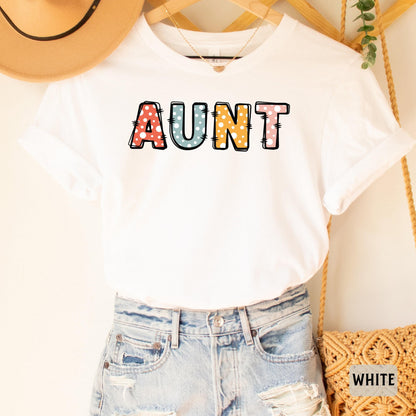 Cool Aunt Shirt Pregnancy Announcement Gift for Auntie Fantastic Sister Shirt
