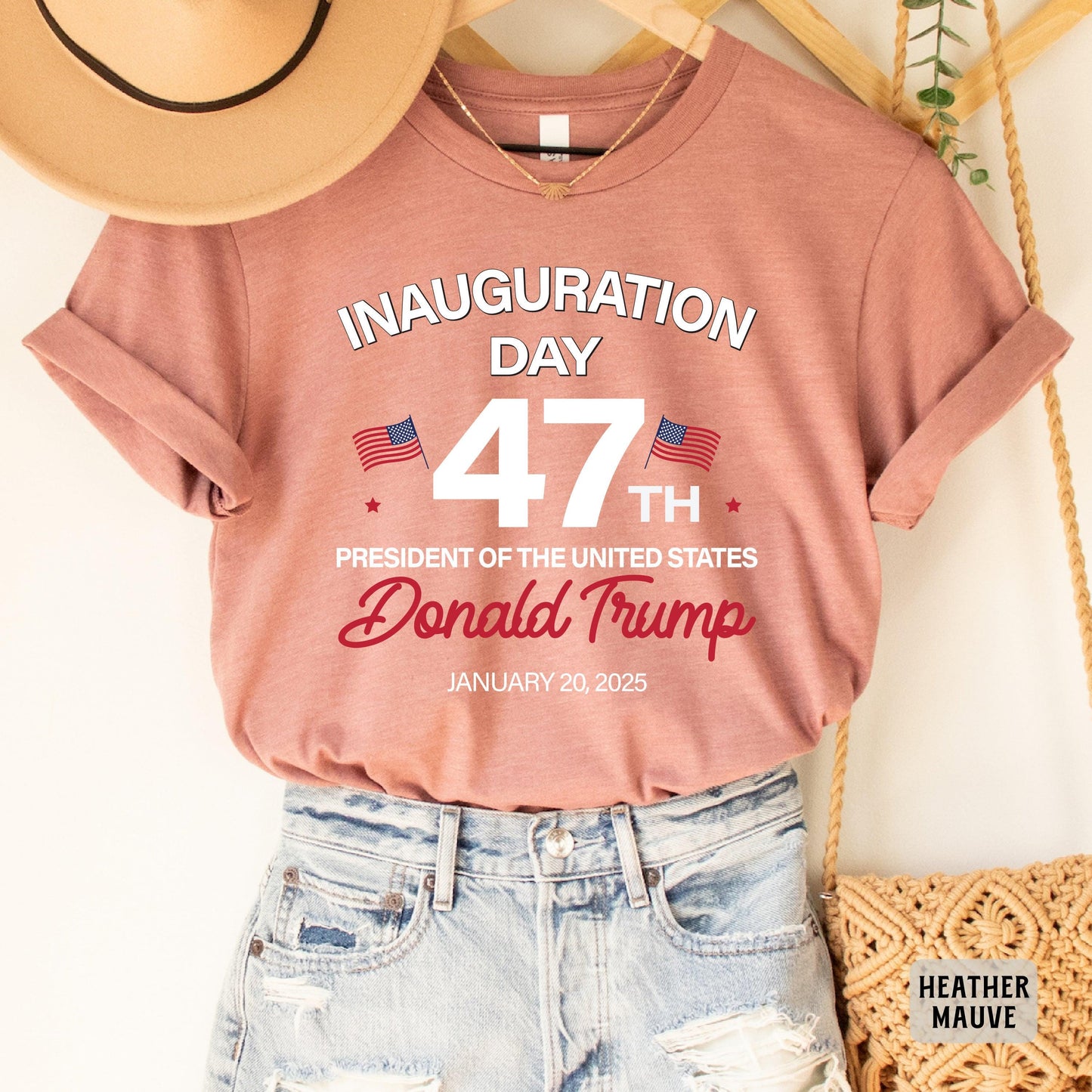 47th US President Inauguration Shirt President Donald Trump Shirt Trump Election Victory Shirt Trump Vance 2025 Shirt