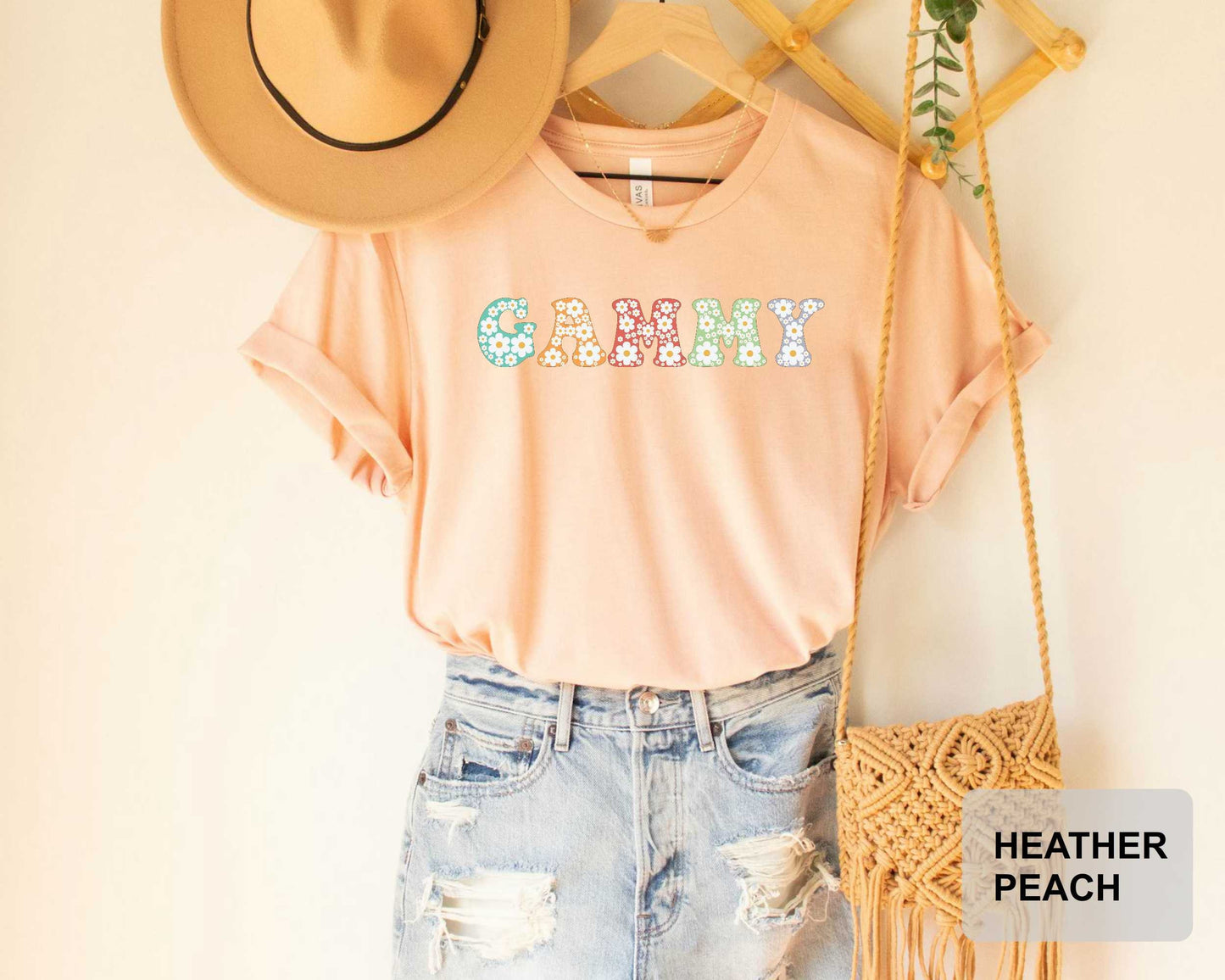 Floral Gammy Shirt Gift from Grandkids Mom Life Shirt Gammy Life Shirt Grandma Gift