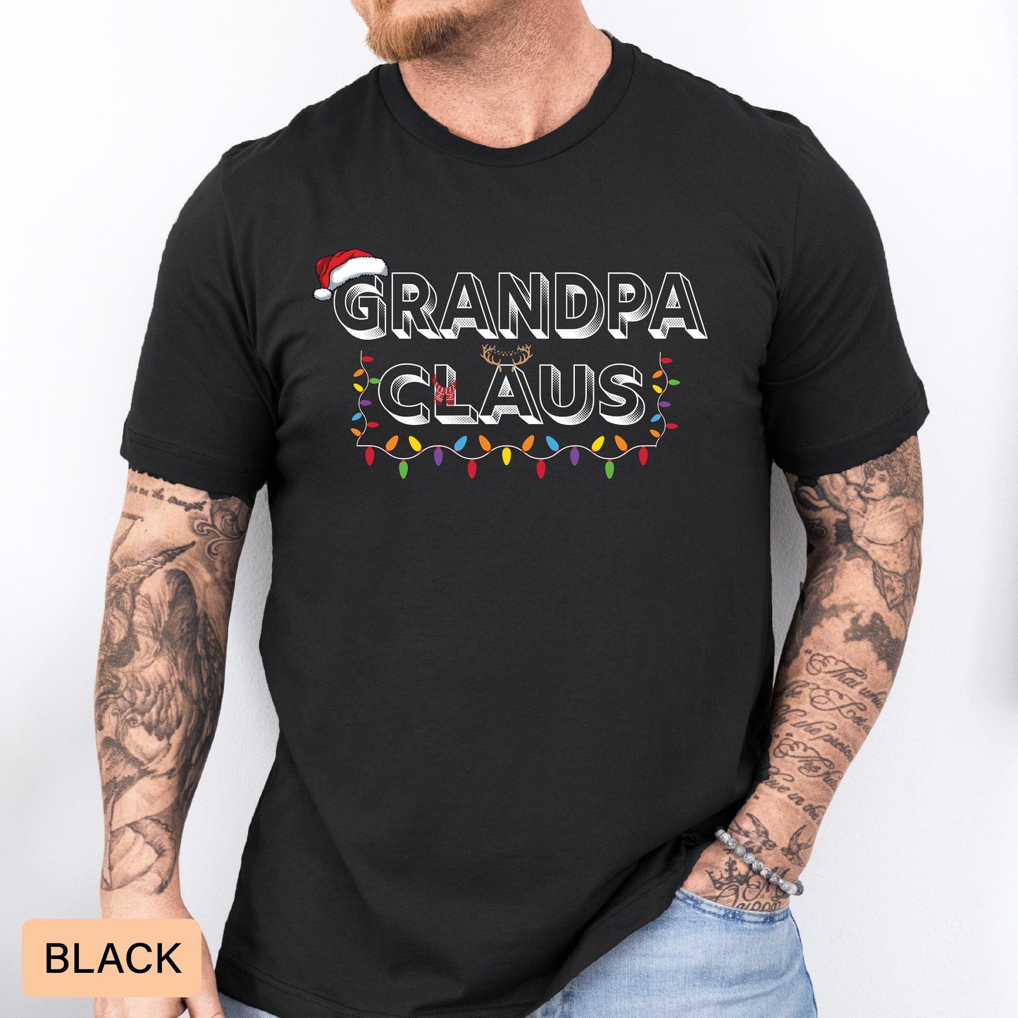 Grandpa Claus Shirt Christmas Party Matching Family Shirt Santa Claus Shirt for Grandpa Christmas Party Shirt