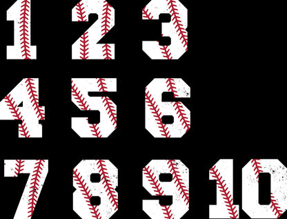 Custom Baseball Number T-Shirt: Baseball Mom Graphic Tee